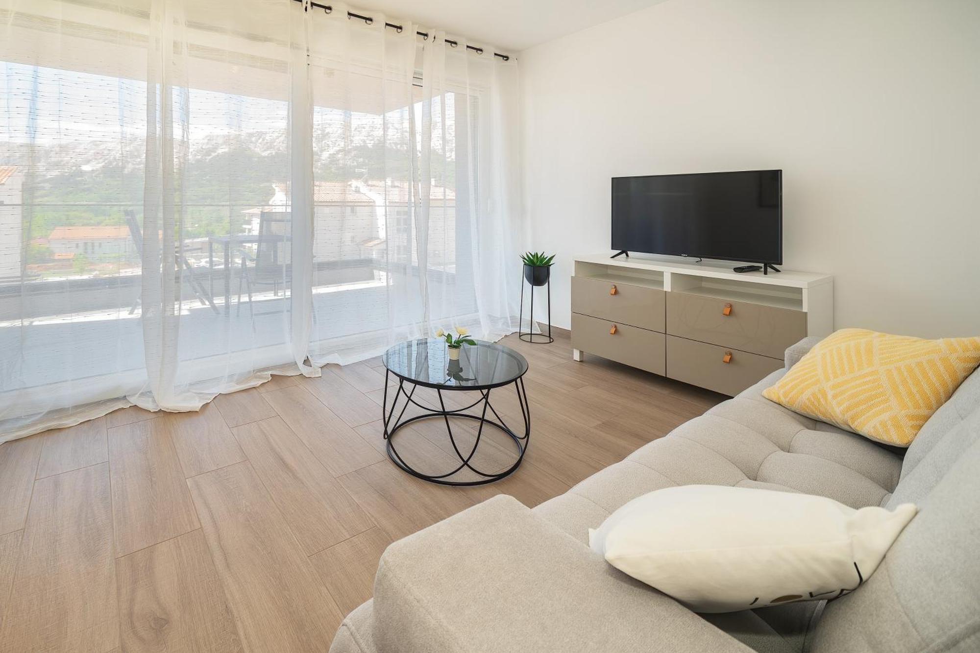 Poolside Apartments Anabella Baška Exteriér fotografie